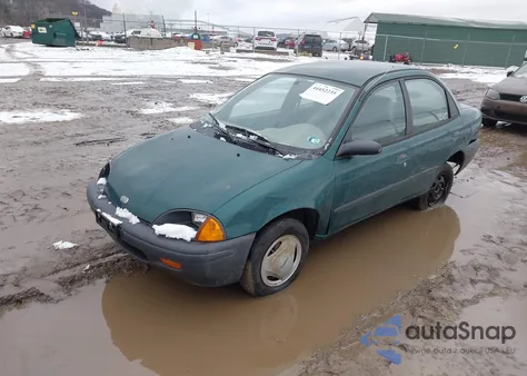 1996 Geo Metro Lsi z USA, uszkodzony, nr VIN 2C1MR5294T6725514